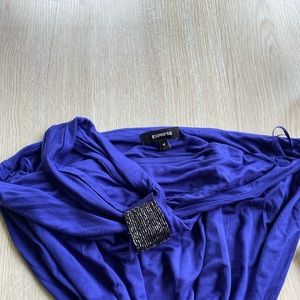 Express casual sleeveless halter, size M